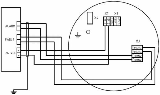 Ипэс ик уф извещатель пламени схема подключения